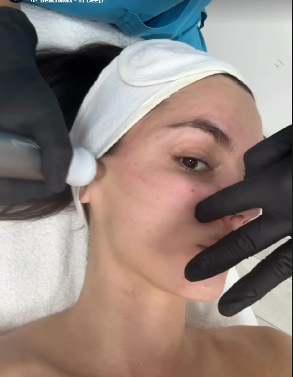 Olja Lević na tretmanu