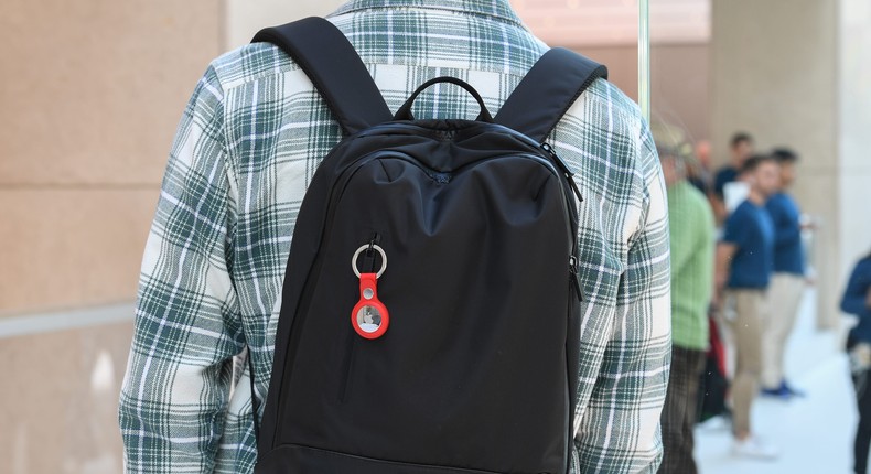 Searches of Apple air tags for luggage have grown by more than 5000% over the past year, according to Google Trends.James D. Morgan/Getty Images