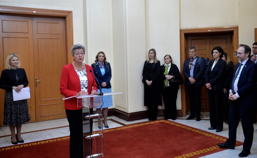 Komesarka EU za unutrašnje poslove Ilva Johanson