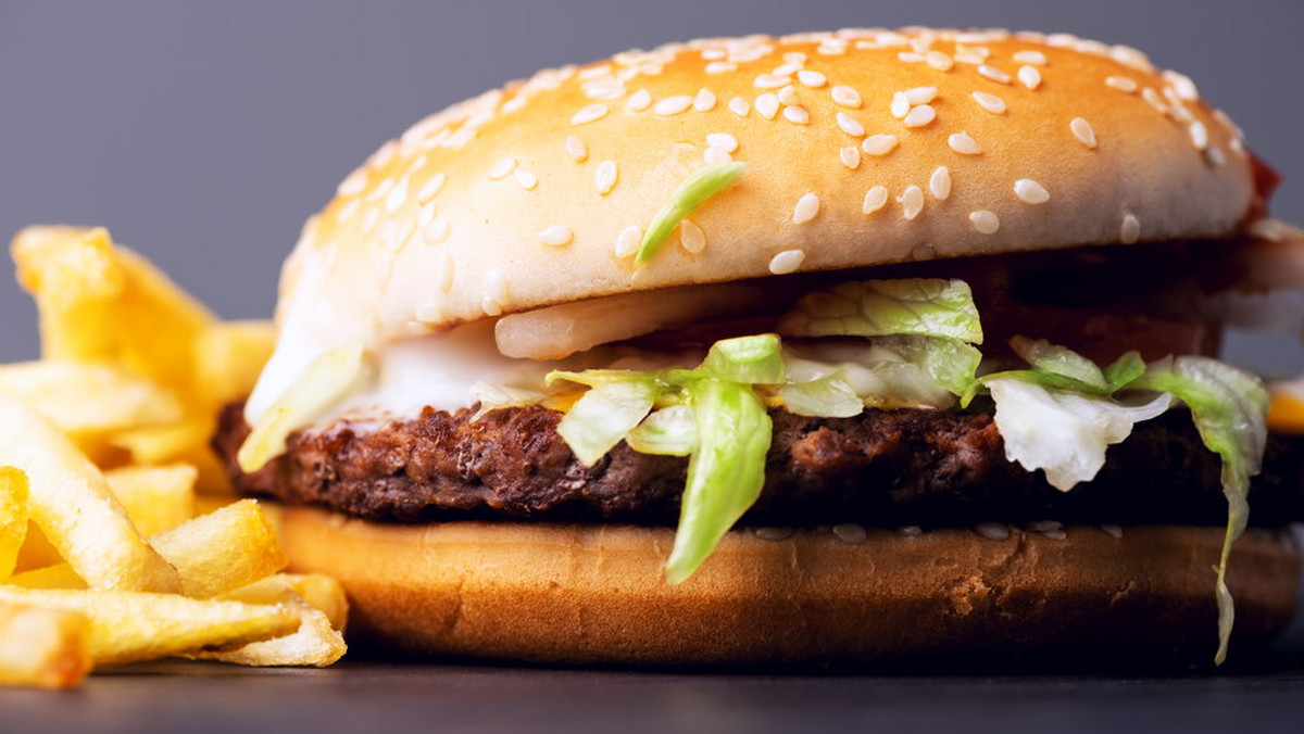 fast food, hamburger