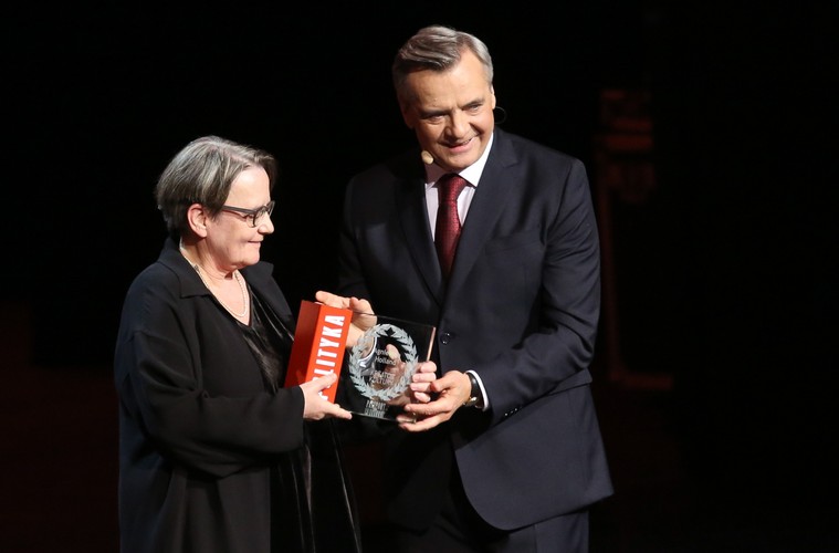 Nagrodzona nagrodą specjalną reżyser Agnieszka Holland