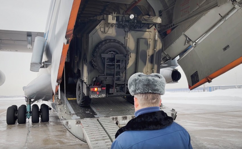 Ruski mirotvorci na putu za Kazahstan