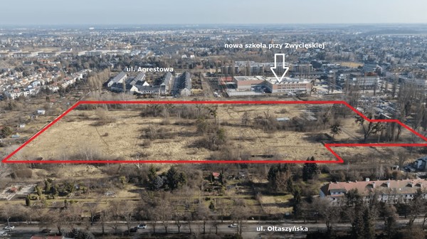 Tę działkę Wrocław planuje przeznaczyć pod zieleń i rekreację