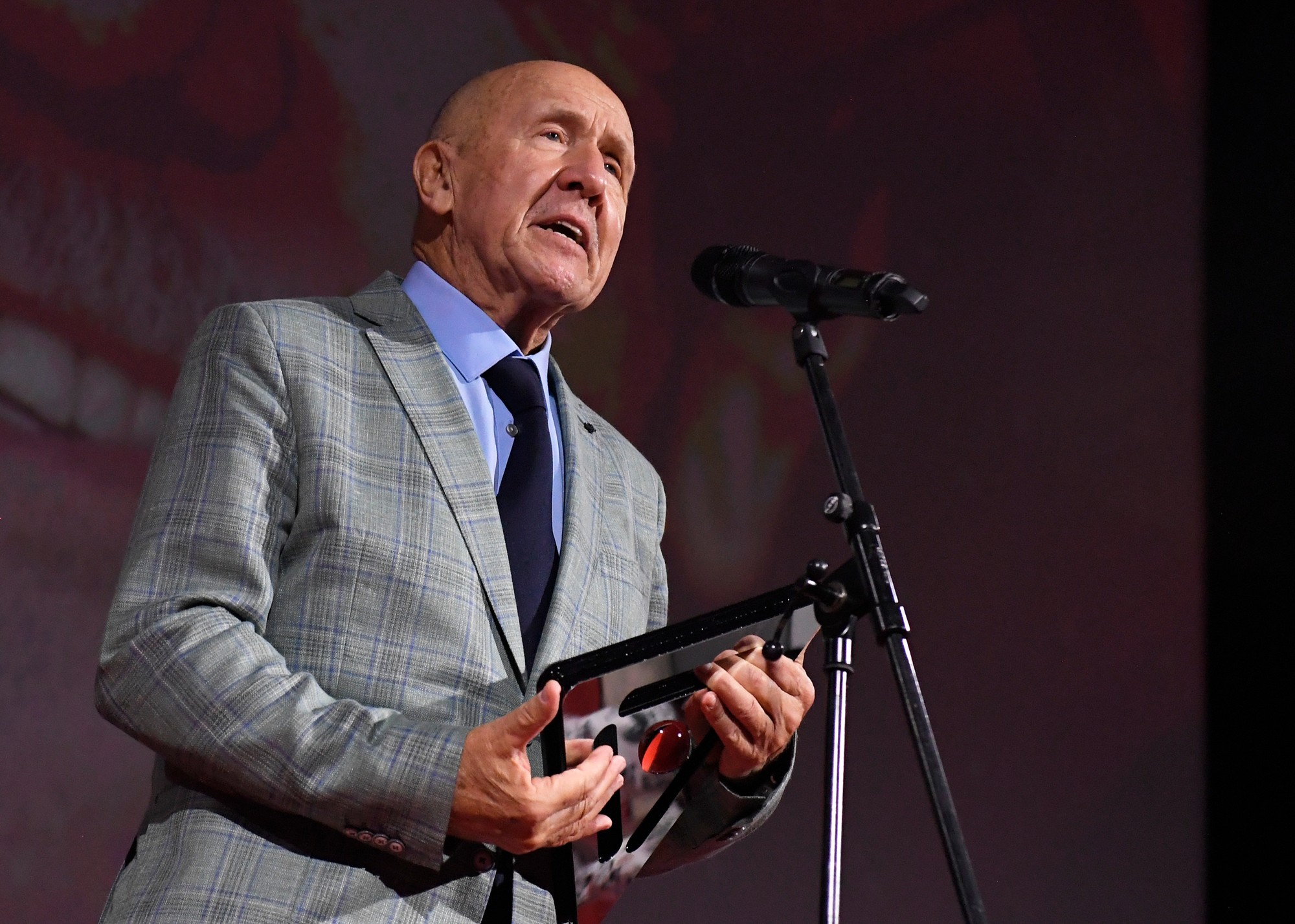 Český herec Petr Nárožný. 