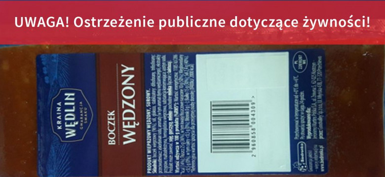 Popularny boczek z Biedronki wycofany. Powodem groźne bakterie