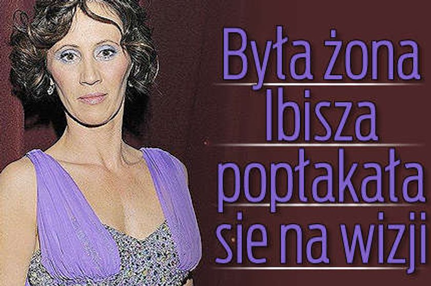 Była żona Ibisza popłakała sie na wizji