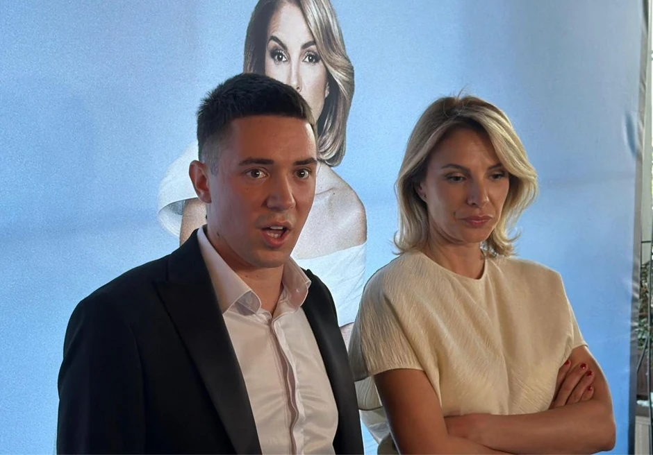 Marina Tadić i Ivan Simić 