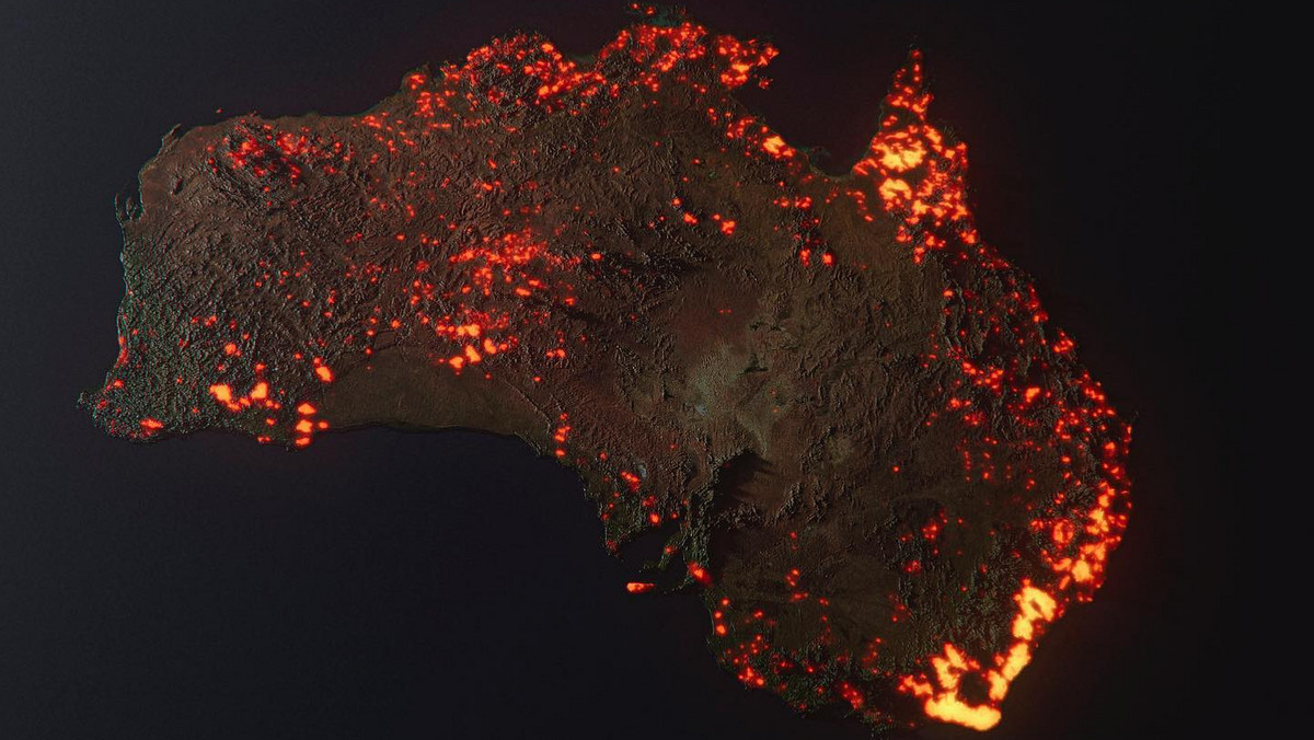 Pożary w Australii. Internet obiegło zdjęcie z mylącym opisem