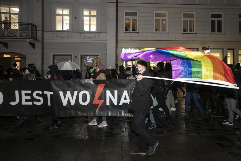 Nie damy sie zastraszyc. Protest w Lublinie