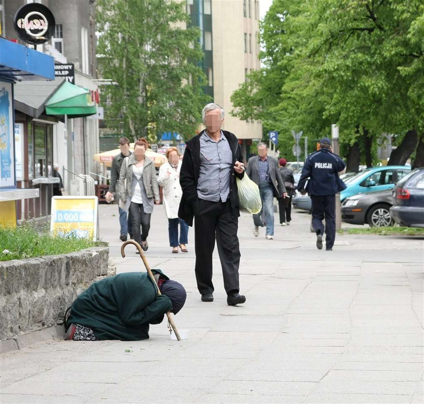 Przegońcie żebraków!