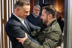 Prezydent Andrzej Duda spotkał się w Rzeszowie z prezydentem Ukrainy Wołodymyrem Zełenskim