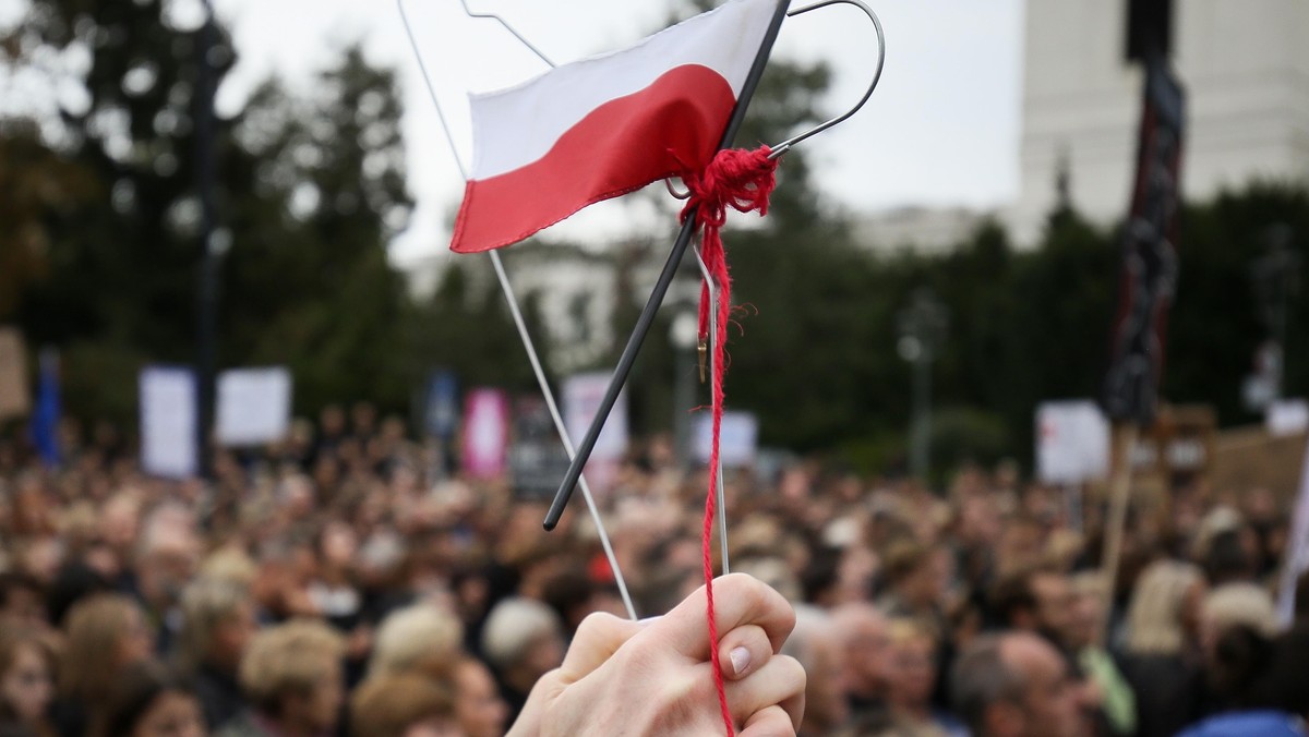 Czarny Protest po wyroku Trybunału Konstytucyjnego