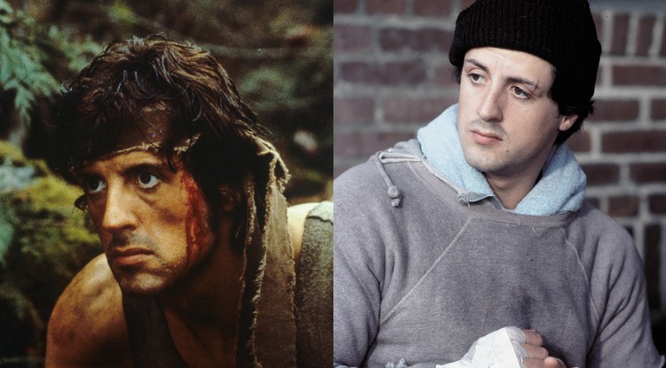 Sylvester Stallone, mint Rambo és Rocky.