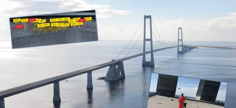 Jak sztuczna inteligencja pomaga w naprawianiu jednego z najdłuższych mostów na świecie?