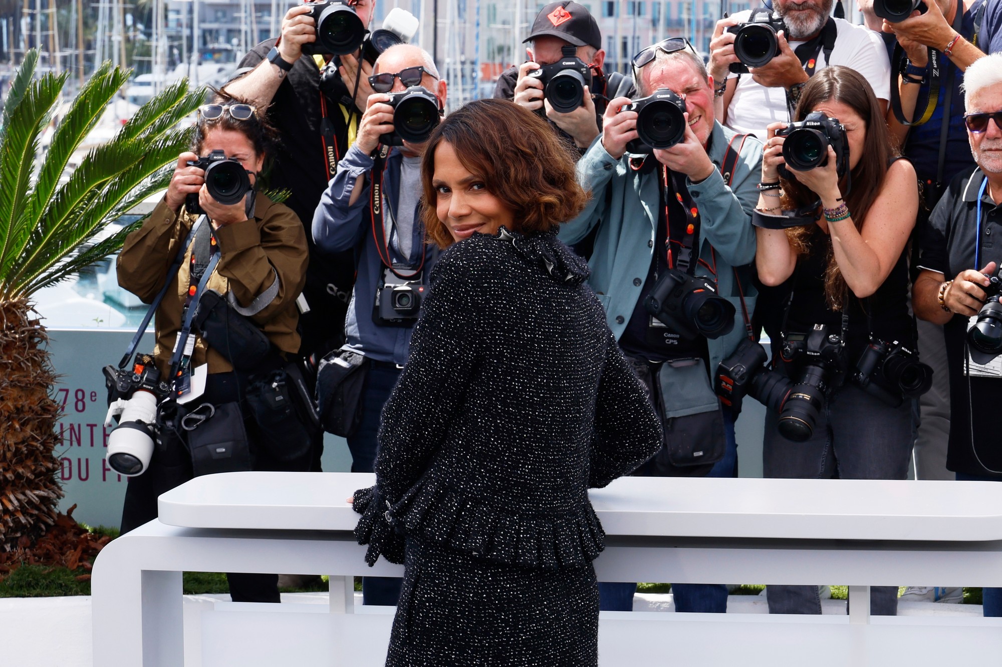 Americká herečka Halle Berry.