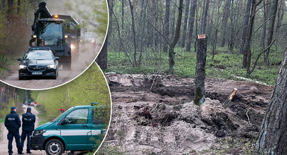 Szczątki tajemniczego obiektu pod Bydgoszczą znalazł klient pensjonatu dla koni. Opowiedział, co zobaczył