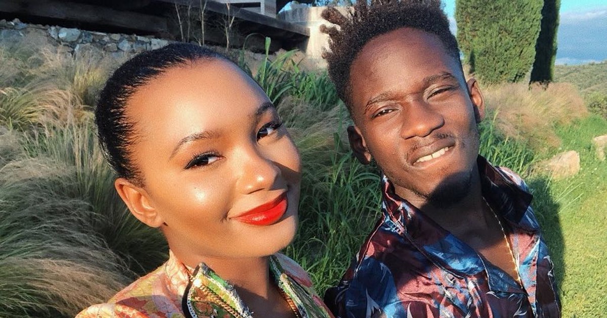 Watch cute video of Mr Eazi and Temi Oteodola dancing