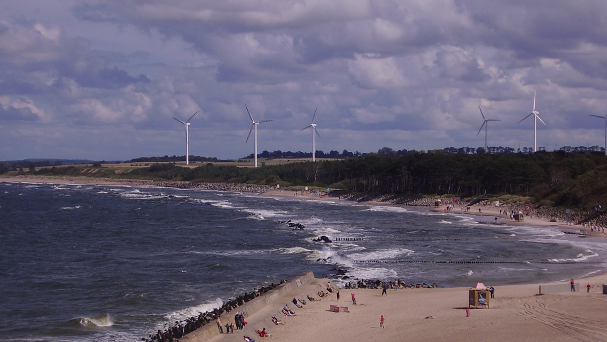 Darłowo plaża