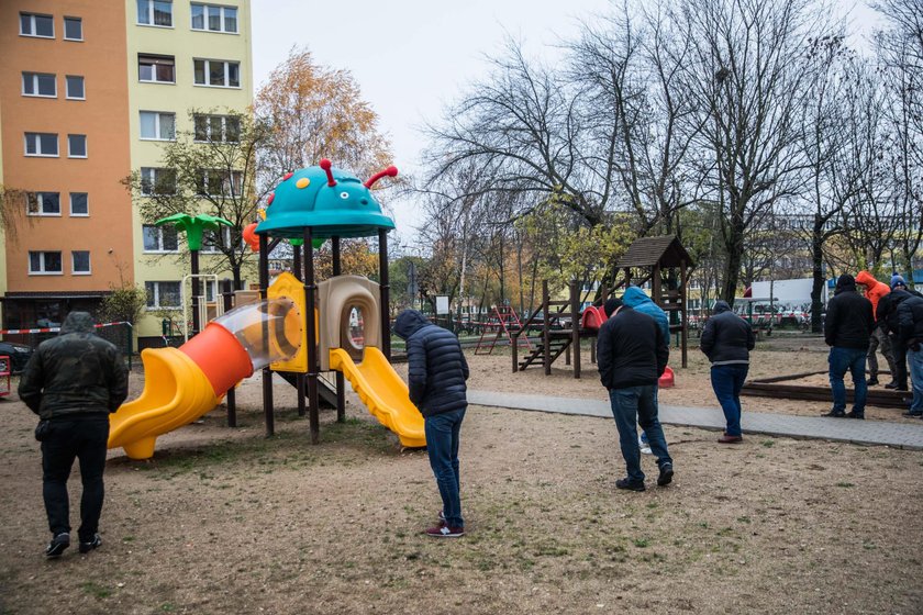 Ranni policjanci i zatrzymania - w Koninie wrze