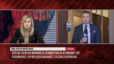 Michał Rachoń wystąpił w TV Republika. Rozmawiał z własną żoną