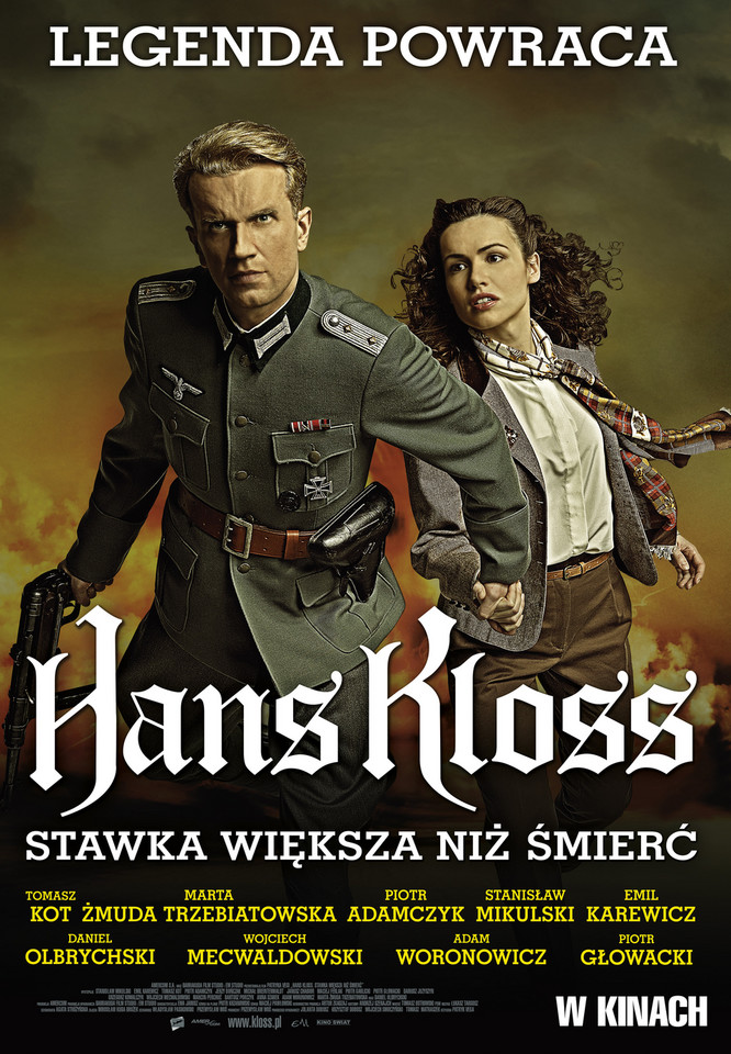 "Hans Kloss. Stawka większa niż śmierć" - plakat filmu