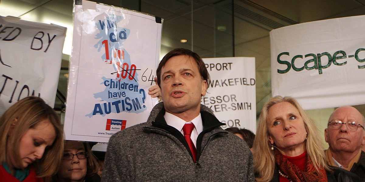 Andrew Wakefield.