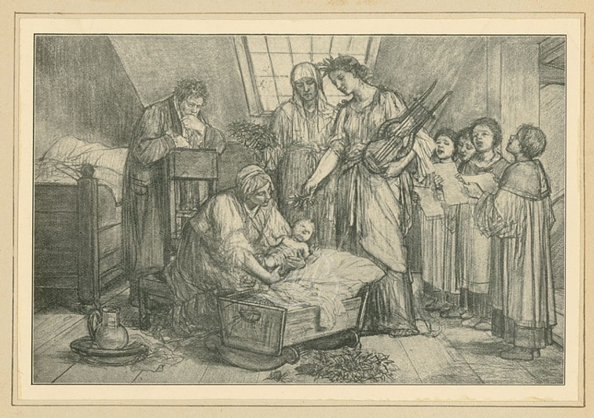 Fridrih Gezelšap, Betovenovo rođenje