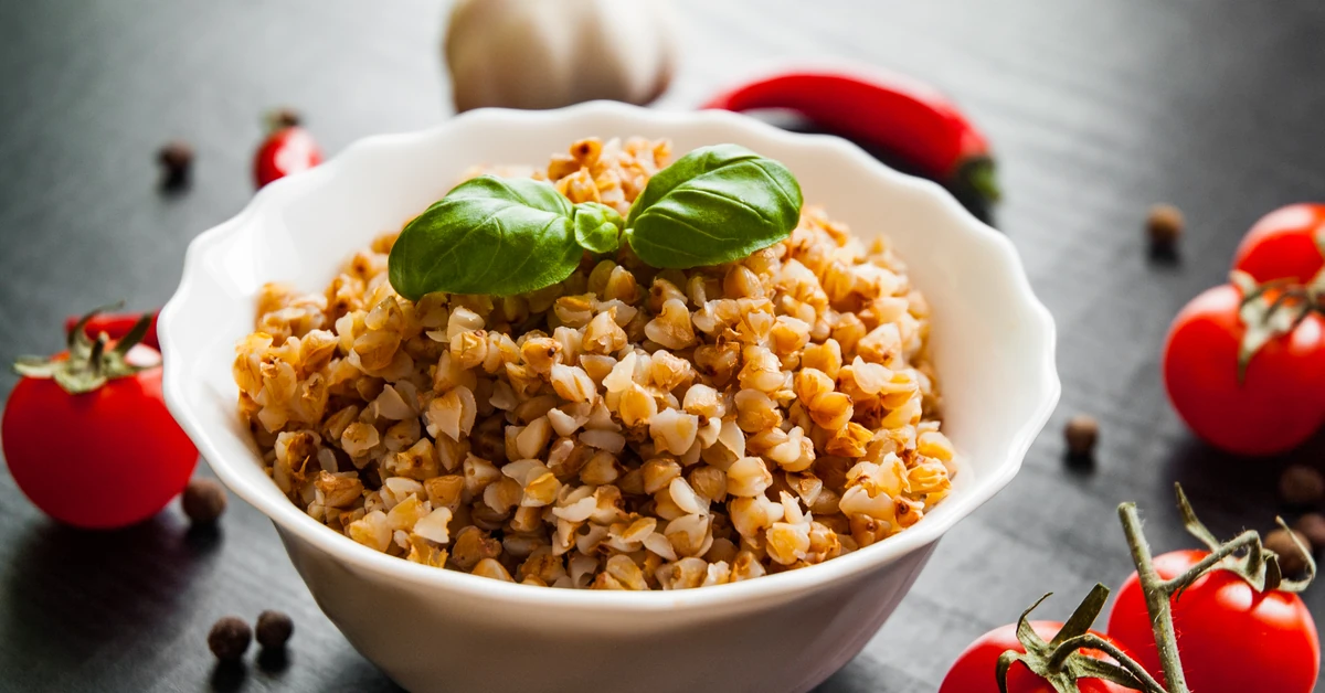 Gulasz z kaszą gryczaną