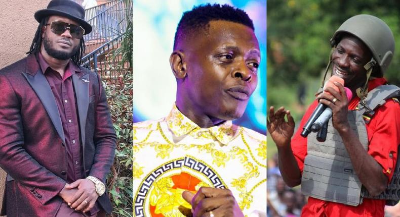 Bebe Cool, Jose Chameleone and Bobi Wine