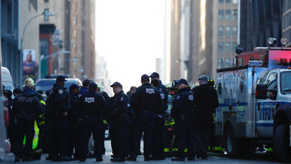 Itt a robbanás pillanata – Megrázó felvétel került fel az internetre a New York-i terrortámadásról
