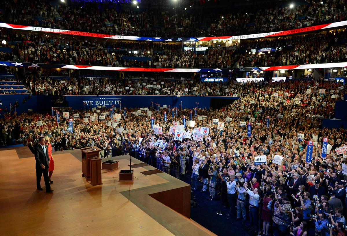 Konwencja partii republikańskiej w Tampie na Florydzie