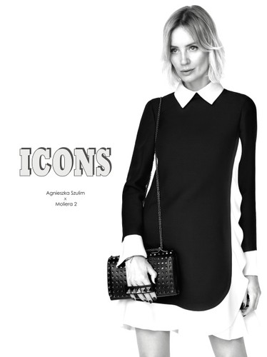Agnieszka Szulim w kampanii ICONS luksusowego salonu Moliera 2