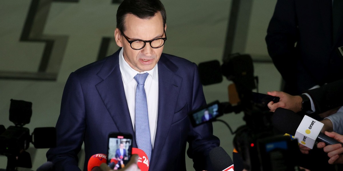 Premier Mateusz Morawiecki