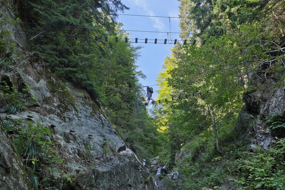 Ferrata HZS - mosty wiszące