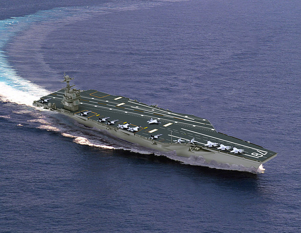 USS Gerald Ford popłynie do Izraela na czele amerykańskiej grupy uderzeniowej