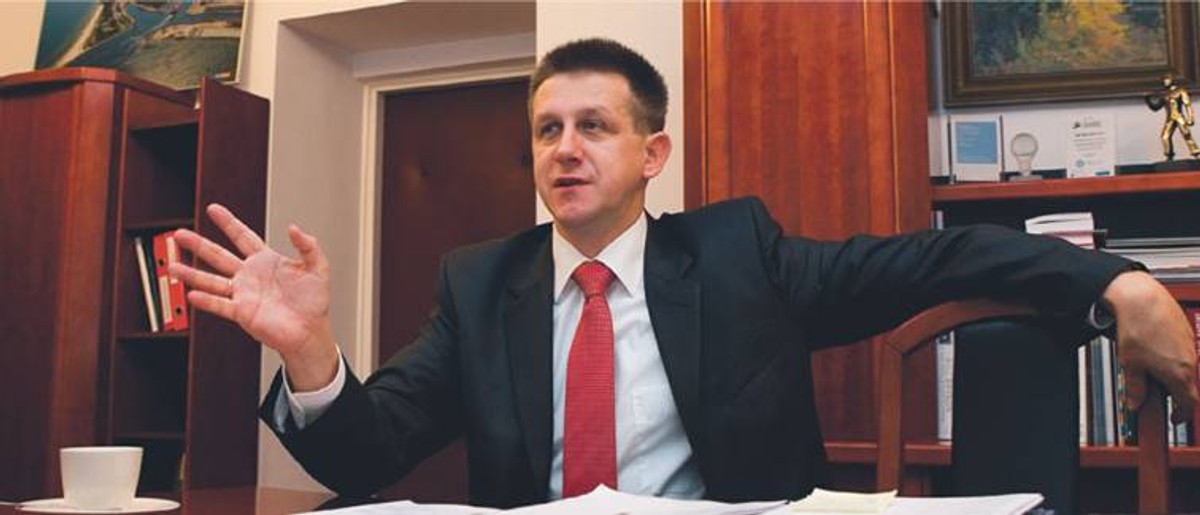 Jan Bury, wiceminister Skarbu Państwa Fot. Wojciech Górski