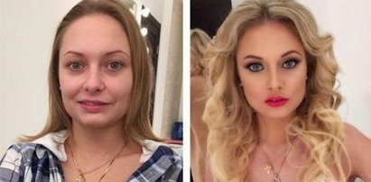 Tak makijaż zmienia kobiety. Niesamowite metamorfozy