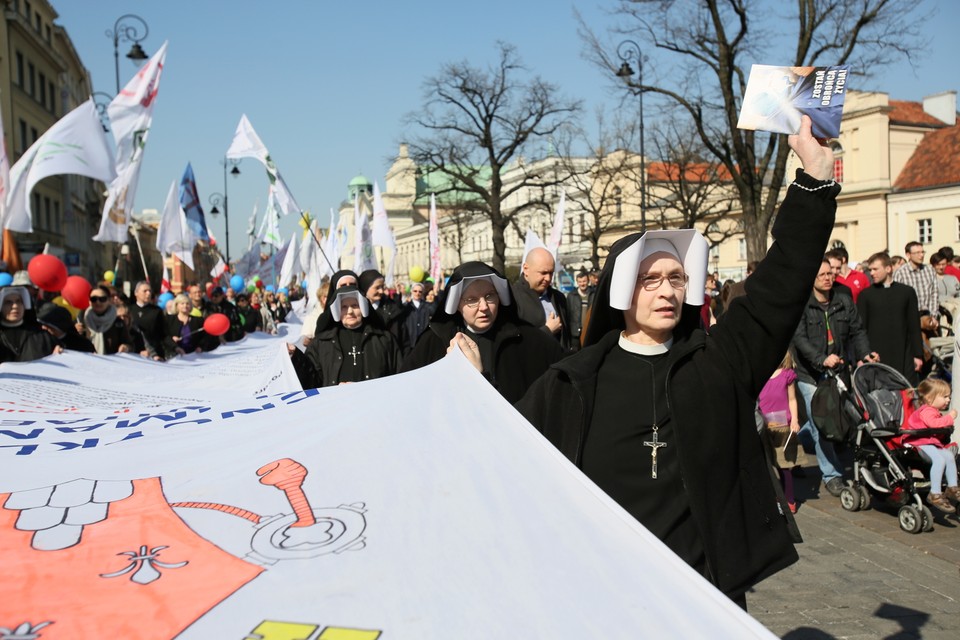 IX Marsz Świętości Życia przeszedł Traktem Królewskim