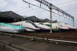 Shinkansen niejedno ma imię. Zobacz zdjęcia najszybszych pociągów Japonii