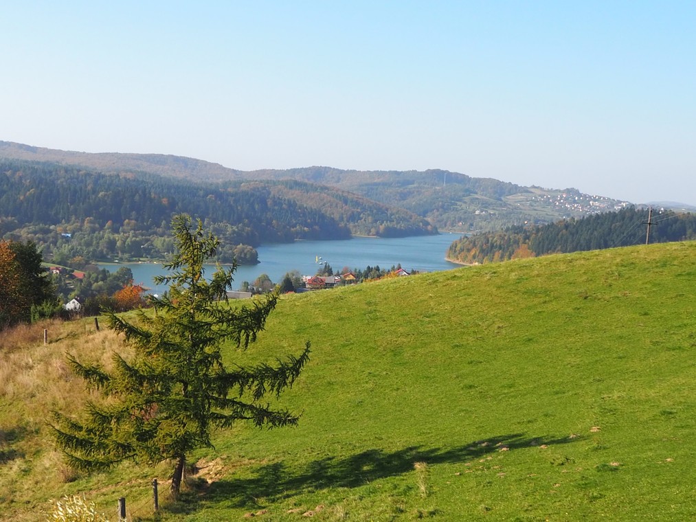 Widok na Jezioro Solińskie