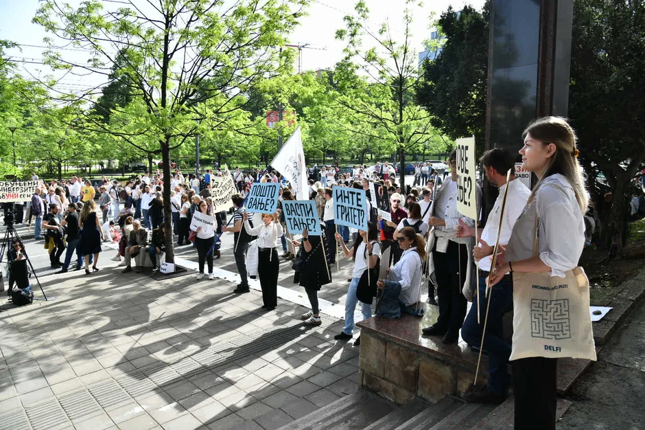 protest nemanjina ministarstvo prosvete
