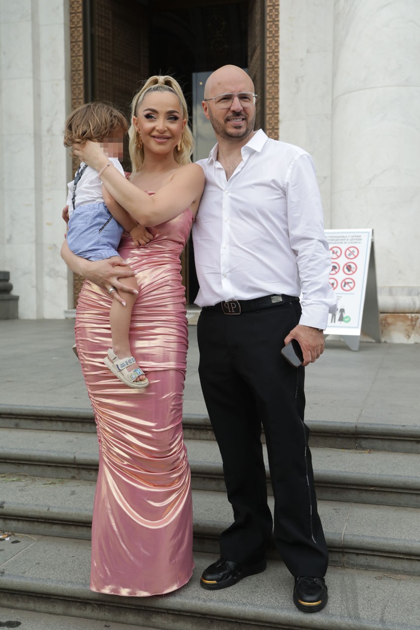 Maja Berović- krštenje sina