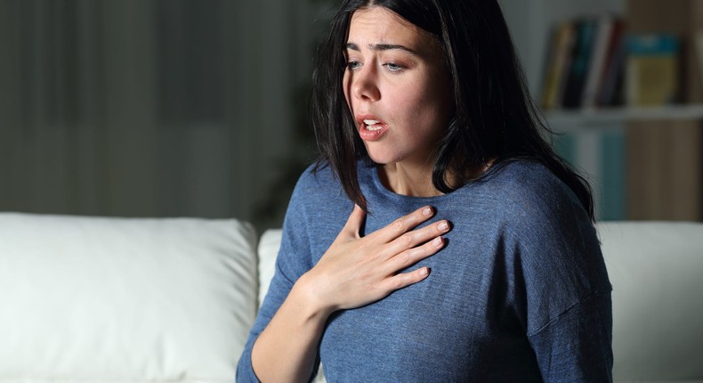 Pleurisy happens when the tissue between your lungs and your chest wall gets inflamed.AntonioGuillem/Getty Images