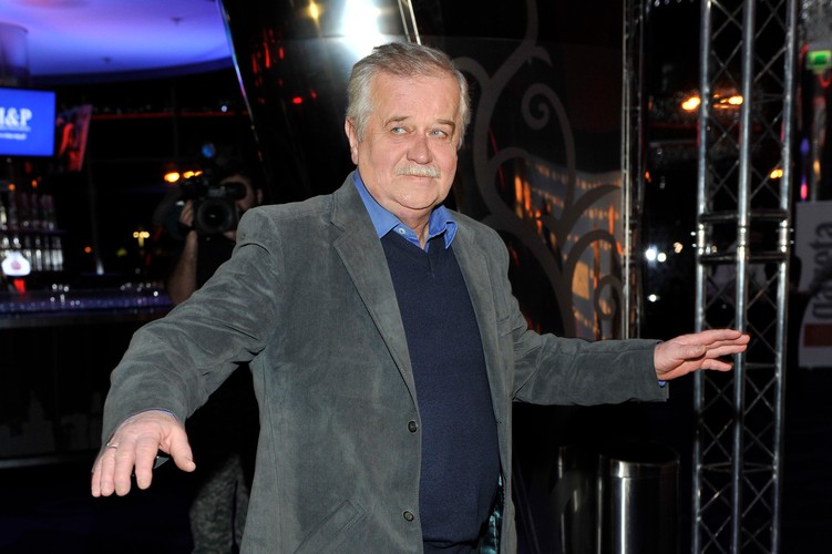 Marian Dziędziel na premierze 'Drogówki'