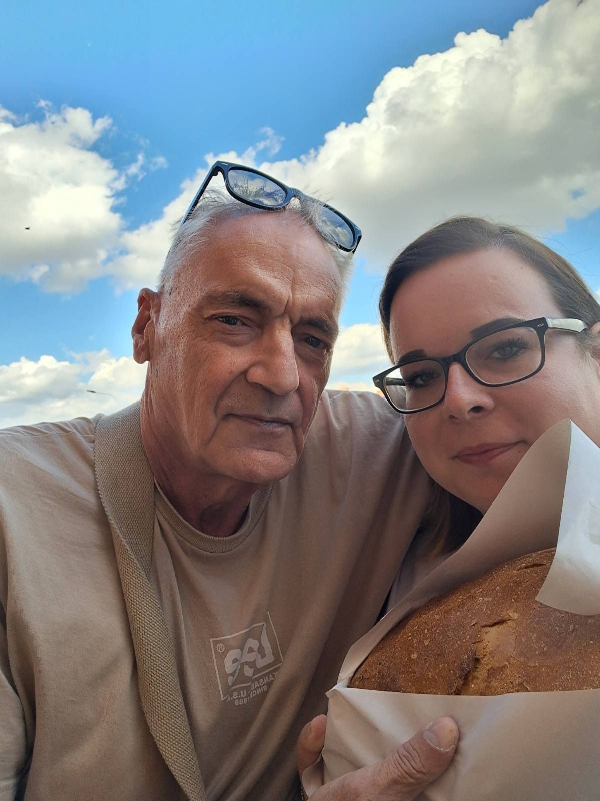 Bývalý reportér Ivan Břešťák s manželkou Klárou.