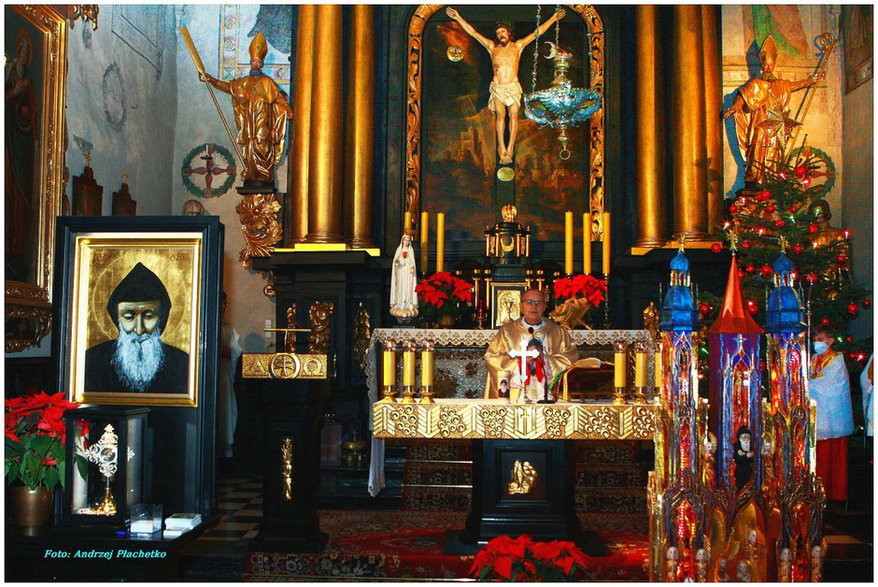Nabożeństwo ku czci św. Charbela w Krakowie 