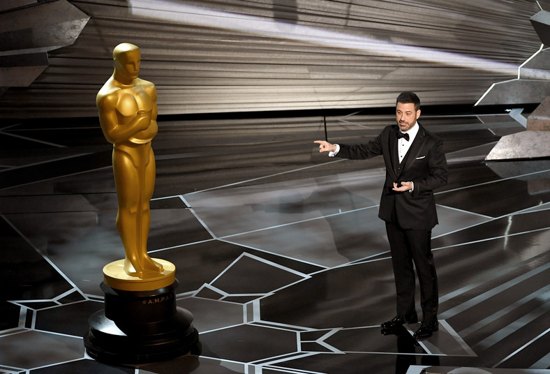 Jimmy Kimmel podczas ceremonii przyznania Oscarów
