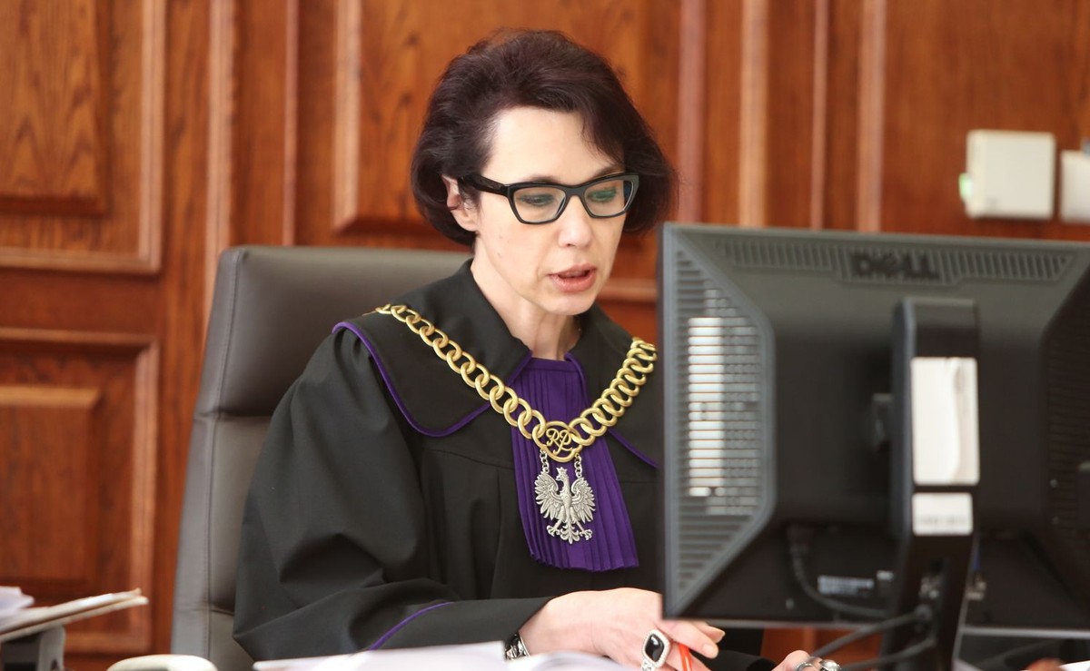 Sędzia ogłasza wyrok