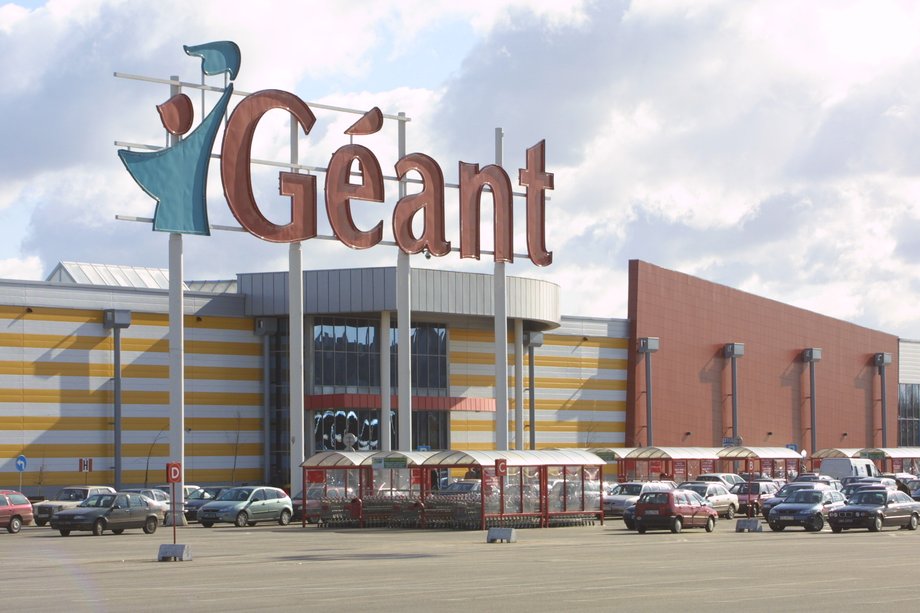 Geant w Szczecinie w 2003 r.