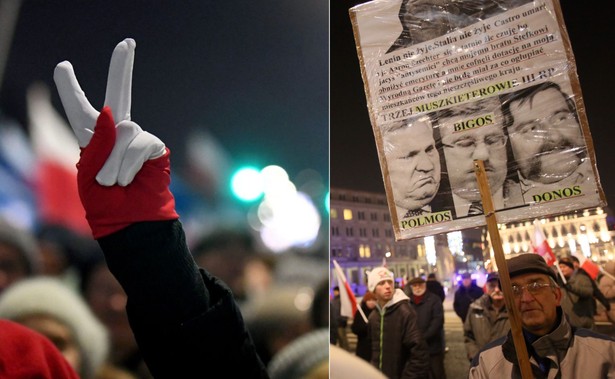 Tejchman: Seanse nienawiści, kult jednostki... Polska w objęciach wielkich braci